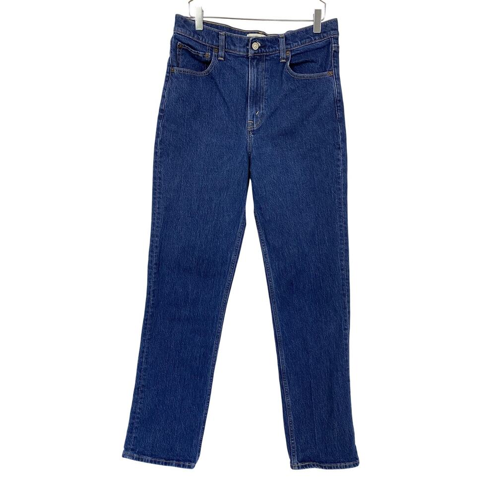 Abercrombie & Fitch 90s Straight Ultra High Rise Jeans Womens 10 Tall 10L 30x33